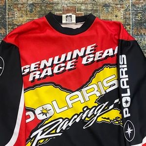 vintage long sleeve polaris racing jersey